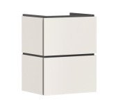 Тумба под раковину подвесная Hansgrohe Xilesa E 48х38 см МДФ песочно-бежевый матовый 54248780