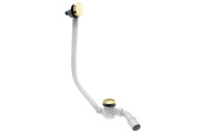 Слив-перелив для ванны McAlpine клик-клак с наполнением золото HCN2600CC-15MM-GOLD