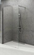 Душова нерухома стінка Ravak Walk-In Wall 110 полірований алюміній скло transparent GW9WD0C0SZ1