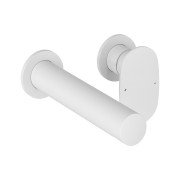 Змішувач для раковини Ravak Spring SG 019.00 настінний одноважільний білий матовий X070568