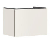 Тумба під раковину підвісна Hansgrohe Xilesa E 68х47 см МДФ пісочно-бежевий матовий 54257780