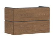 Тумба под раковину подвесная Hansgrohe Xilesa E 98х47 см ДСП дуб кашемир 54262550