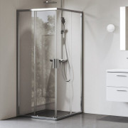 Душевой уголок Ravak Blix II NBLRV2-90 профиль полированный алюминий стекло transparent 1LM70C00Z1