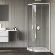 Душовий куточок Ravak Blix II NBLCP4-90 профіль білий матовий скло transparent 3BM70E00Z1