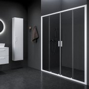 Душевая дверь Ravak Blix II NBLDP4-200 раздвижная профиль белый матовый стекло transparent 0YMK0E00Z1