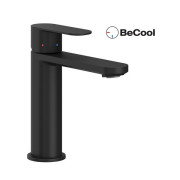 Змішувач для раковини Ravak Сhrome II BeCool CR II 014.21BL одноважільний чорний X070460