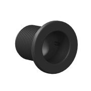 Переливная крышка для раковины Ravak пластик черный X01808