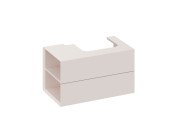 Тумба під раковину підвісна Ravak SD Lite 80 Л МДФ Alabaster Pink X000001878