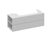 Тумба под раковину подвесная Ravak SD Lite 120 Л МДФ дымчато-серый X000001883