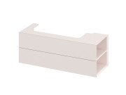 Тумба під раковину підвісна Ravak SD Lite 120 П МДФ Alabaster Pink X000001896