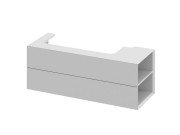 Тумба під раковину підвісна Ravak SD Lite 120 П МДФ димчасто-сірий X000001895