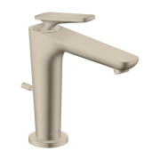 Змішувач для раковини Hansgrohe Axor Citterio C із донним клапаном матовий нікель 49030820