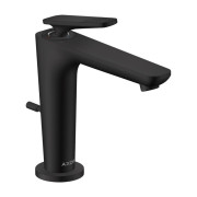Смеситель для раковины Hansgrohe Axor Citterio C с донным клапаном матовый черный 49031670