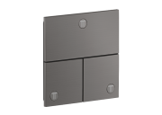 Перемикач душу Hansgrohe Axor ShowerSelect ID 3 споживача матовий чорний хром 36780340