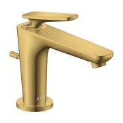 Змішувач для раковини Hansgrohe Axor Citterio C з донним клапаном поліроване золото 49010990