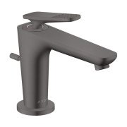 Змішувач для раковини Hansgrohe Axor Citterio C з донним клапаном матовий чорний хром 49011340