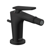 Смеситель для биде Hansgrohe Axor Citterio C с донным клапаном матовый черный 49210670