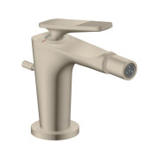 Змішувач для біде Hansgrohe Axor Citterio C з донним клапаном матовий нікель 49211820