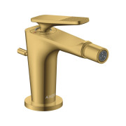 Змішувач для біде Hansgrohe Axor Citterio C з донним клапаном поліроване золото 49211990