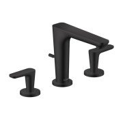 Змішувач для раковини Hansgrohe Axor Citterio C з донним клапаном матовий чорний 49060670