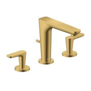 Змішувач для раковини Hansgrohe Axor Citterio C з донним клапаном поліроване золото 49060990