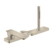 Смеситель на борт ванны Hansgrohe Axor Citterio C на 3 отверстия матовый никель 49431820