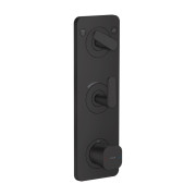 Термостат для душу Hansgrohe Axor Citterio C 2 споживача матовий чорний 49700670