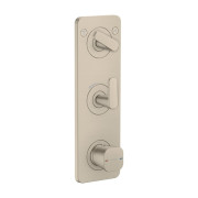 Термостат для душа Hansgrohe Axor Citterio C 2 потребителя матовый никель 49700820