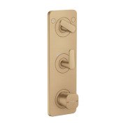 Термостат для душа Hansgrohe Axor Citterio C 2 потребителя матовая бронза 49700140