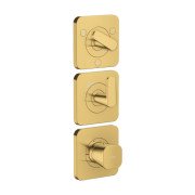 Термостат для душа Hansgrohe Axor Citterio C 3 потребителя полированное золото 49710990