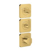 Термостат для душа Hansgrohe Axor Citterio C 3 потребителя полированное золото 49711990
