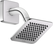 Верхній душ Hansgrohe Axor Citterio C 1jet EcoSmart 120х120 мм з кронштейном хром 28810000