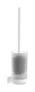 Ершик для унитаза Hansgrohe AddStoris S настенный металл/стекло матовый белый 41782700