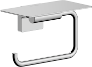 Держатель для туалетной бумаги Hansgrohe AddStoris S с полкой металл хром 41789000