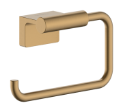 Держатель для туалетной бумаги Hansgrohe AddStoris S металл матовая бронза 41784140
