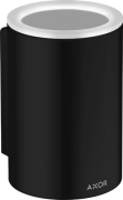 Стакан для зубных щеток Hansgrohe Axor Universal Circular стекло/металл матовый черный 42804670