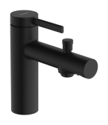 Смеситель на борт ванны Hansgrohe Zesis S однорычажный матовый черный 74430670