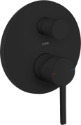 Смеситель для душа Hansgrohe Axor Starck встраиваемый матовый черный 11414670