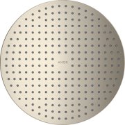 Верхній душ Hansgrohe Axor ShowerSolutions Ø300 мм 2 режими вбудований в стелю матовий нікель 35305820