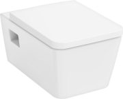 Підвісний унітаз Hansgrohe EluPura Original Q AquaChannel Flush DIY 36х54 см з кришкою кераміка білий 60289455