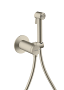 Гигиенический душ Hansgrohe Axor 1jet для смешанной воды со шлангом и держателем матовый никель 29242820