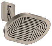 Верхний душ Hansgrohe Axor ShowerSphere 2jet EcoSmart 370х220 мм с кронштейном матовый никель 39746820