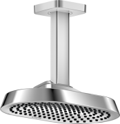 Верхній душ Hansgrohe Axor ShowerSphere 250х160 мм 1 режим зі стельовим під'єднанням хром 39763000