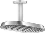 Верхній душ Hansgrohe Axor ShowerSphere 370х220 мм 2 режими зі стельовим під'єднанням хром 39757000