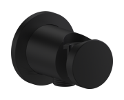 Шлангове з'єднання Hansgrohe Axor One з тримачем ручного душу матовий чорний 48780670