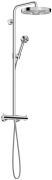 Душевая система Hansgrohe Axor One 280 1jet EcoSmart с термостатом хром 48795000