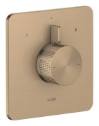 Смеситель для душа Hansgrohe Axor Citterio C встраиваемый 2 потребителя матовая бронза 49451140