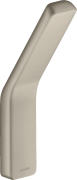 Крючок для ванной Hansgrohe Axor Universal Softsquare одинарный матовый никель 42801820
