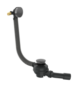 Злив-перелив для ванн Hansgrohe Axor Exafill полірований чорний хром 42541330