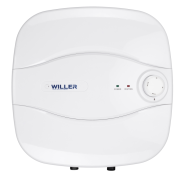 Бойлер Willer PA10R Optima Mini монтаж над мойкой 10 л мокрый ТЭН белый 44769